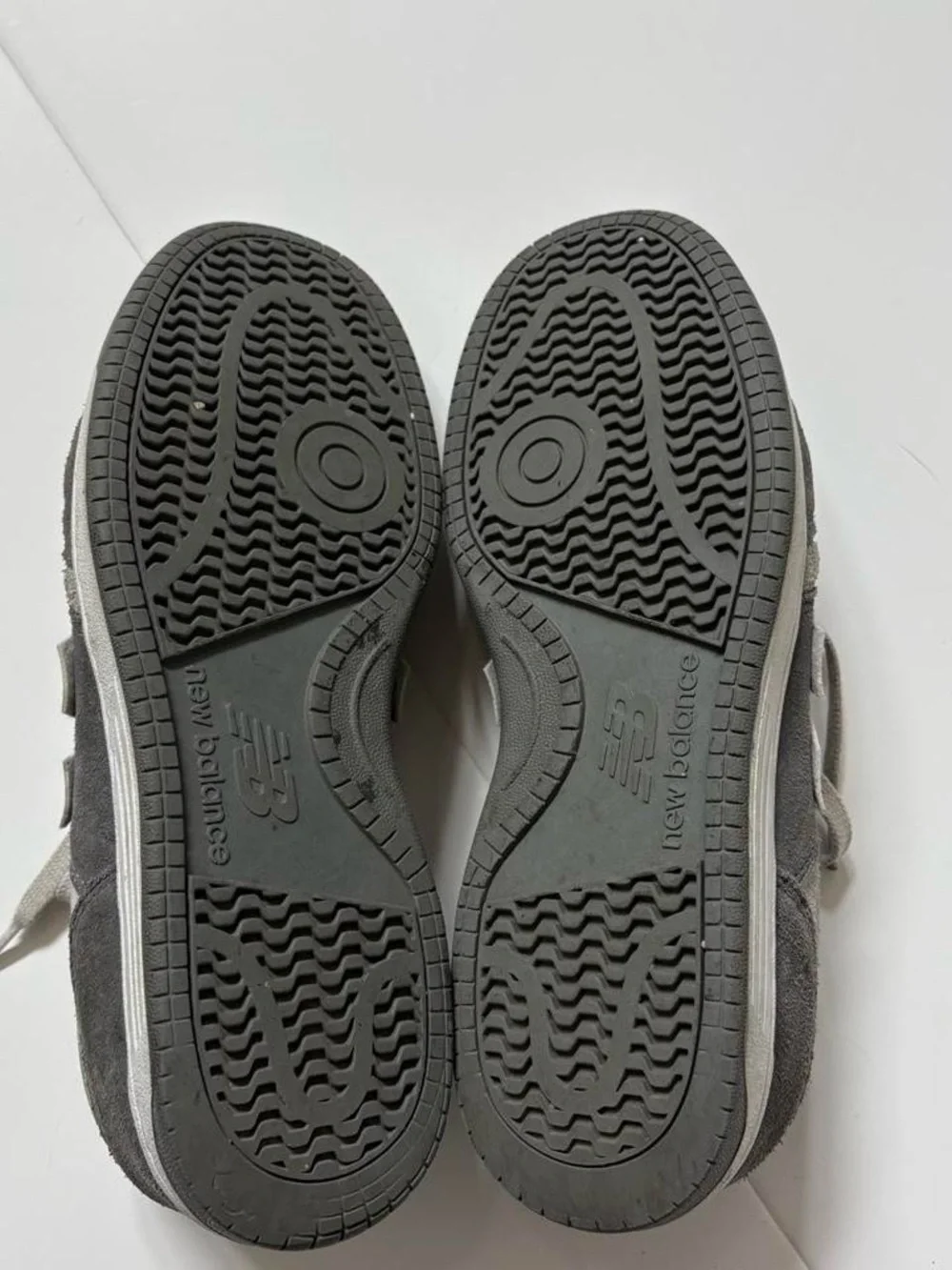 New Balance 480 Gray and Light Gray Suede Men's Sneakers